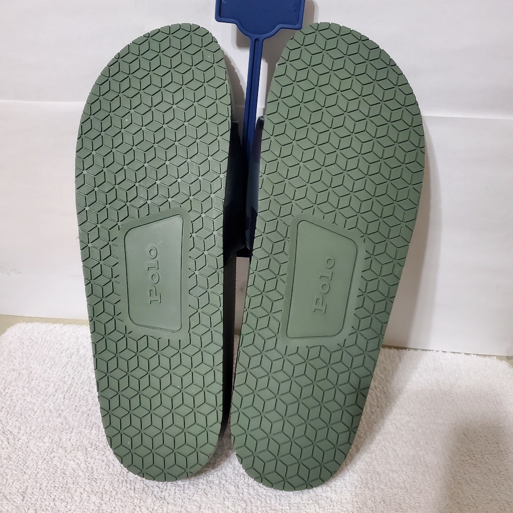 SOLD. Polo ralph lauren Cayson Tiger Slide Sandals - Picture 12 of 15